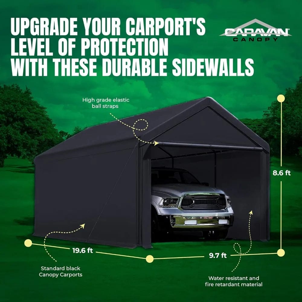 Car Port 10 X 20 FT Durable Portable Garage Carport