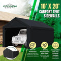 Car Port 10 X 20 FT Durable Portable Garage Carport