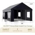 Car Port 12 X 20 FT Canopy Heavy Duty Portable Garage