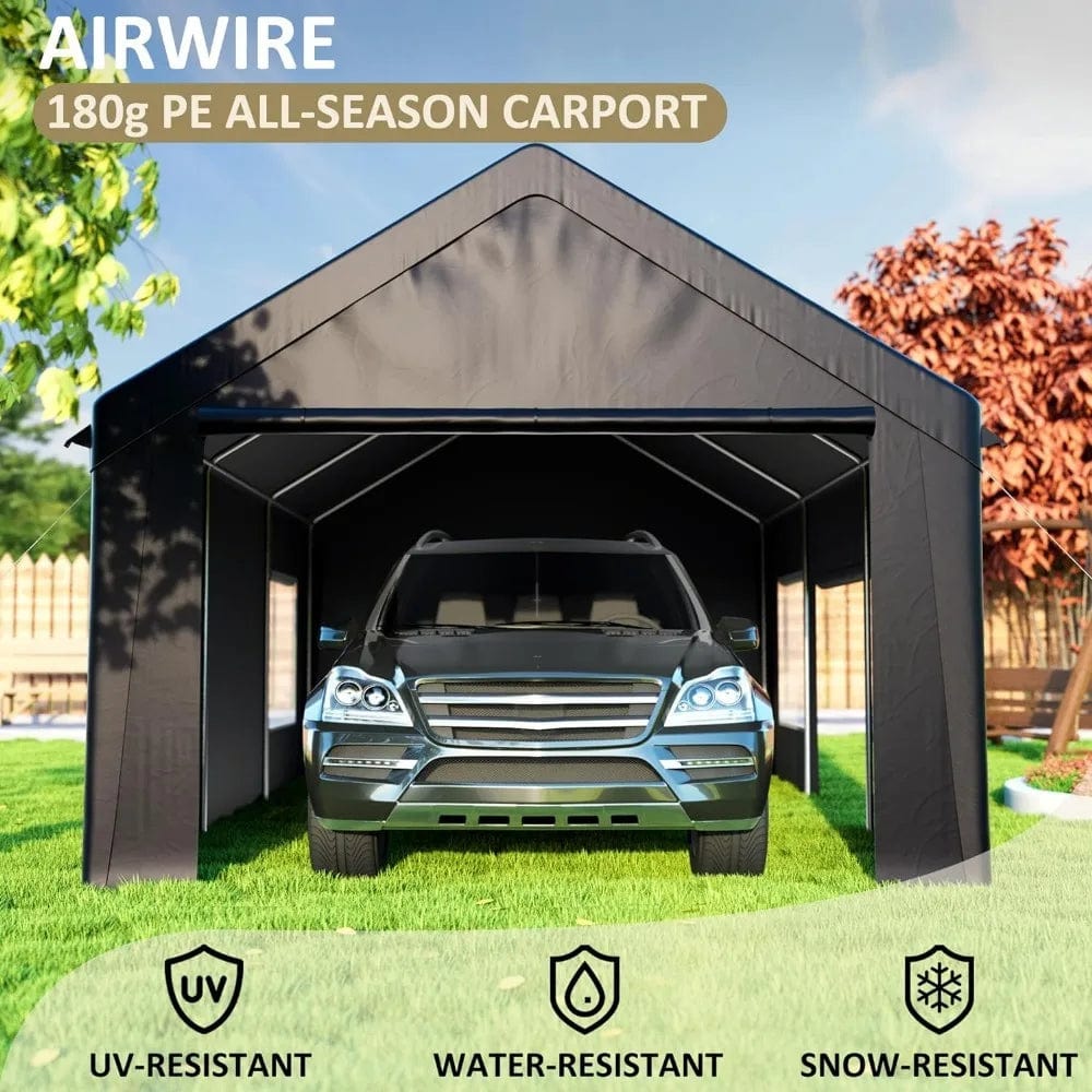 Car Port 12 X 20 FT Canopy Heavy Duty Portable Garage