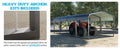 Car Port 12 x 20 FT Metal Carport Kit