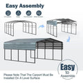 Car Port 12x20 FT Metal Carport