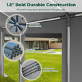 Car Port 13 x 25 FT Metal Heavy Duty Carport