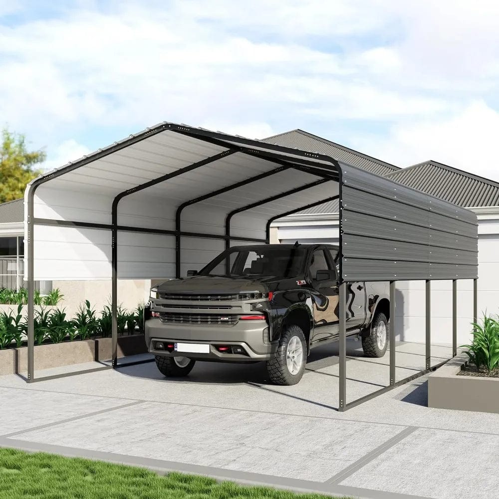 Car Port 13x20 FT, Metal Carport