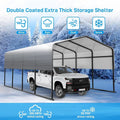 Car Port 13x20 FT, Metal Carport