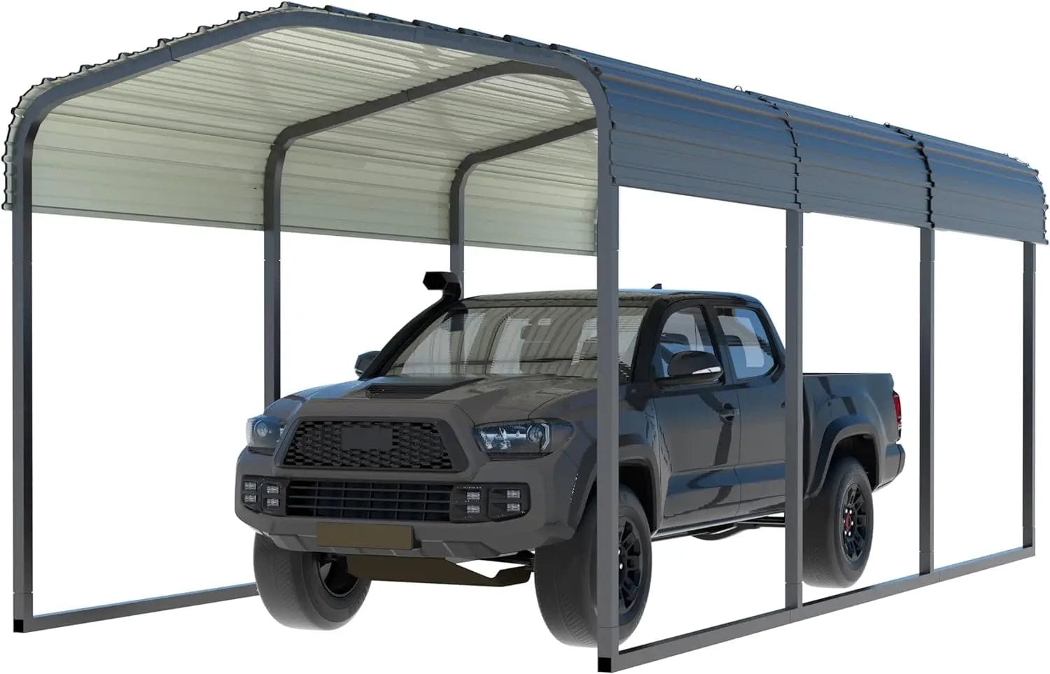 Car Port Metal Carport with Heavy Duty Galvanized Steel Roof